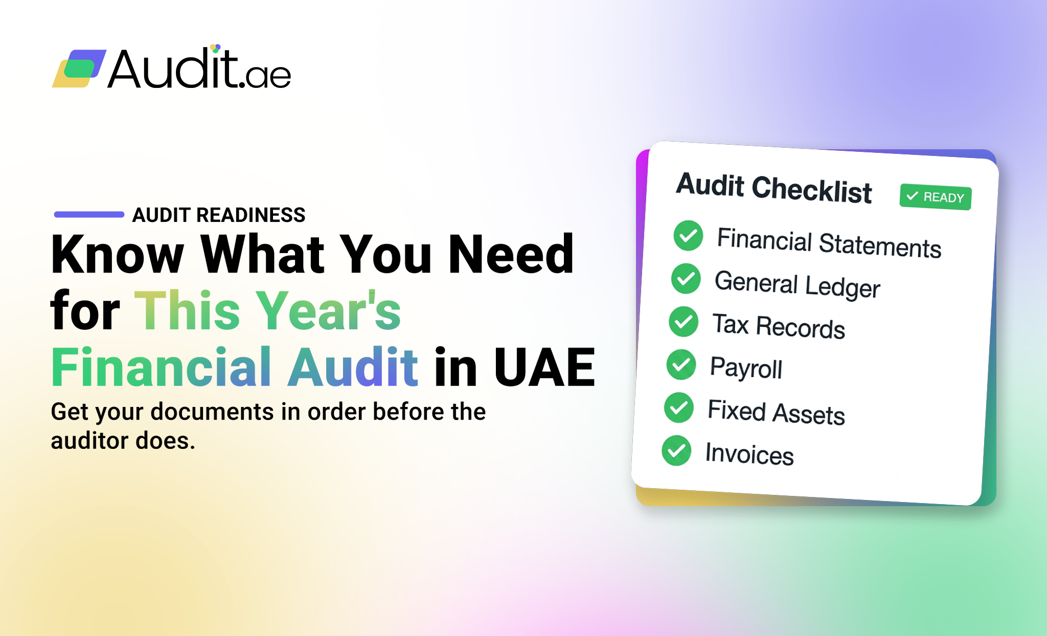 Financial Audit in the UAE for 2026