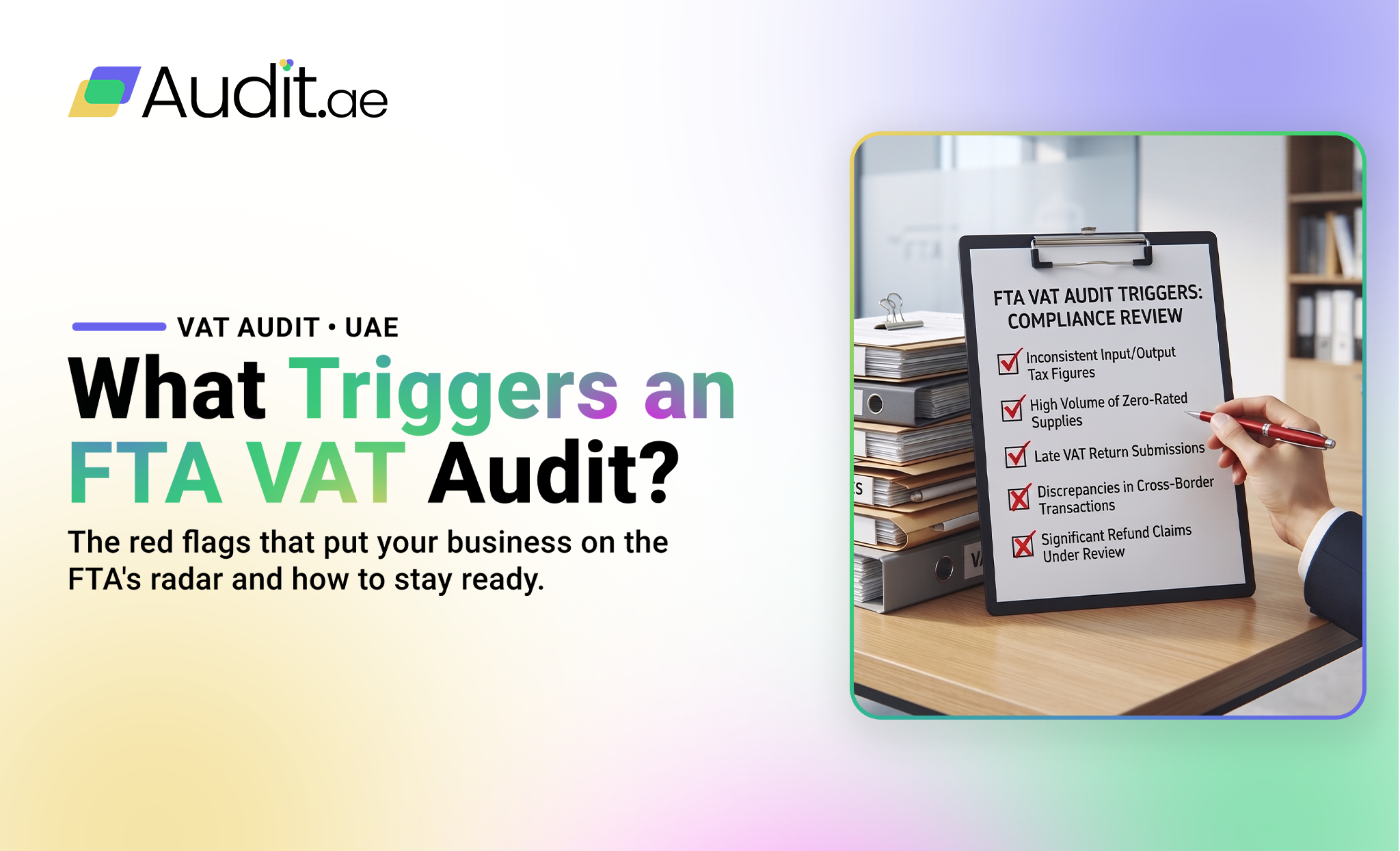 What Could Trigger an FTA Review of Your Business?