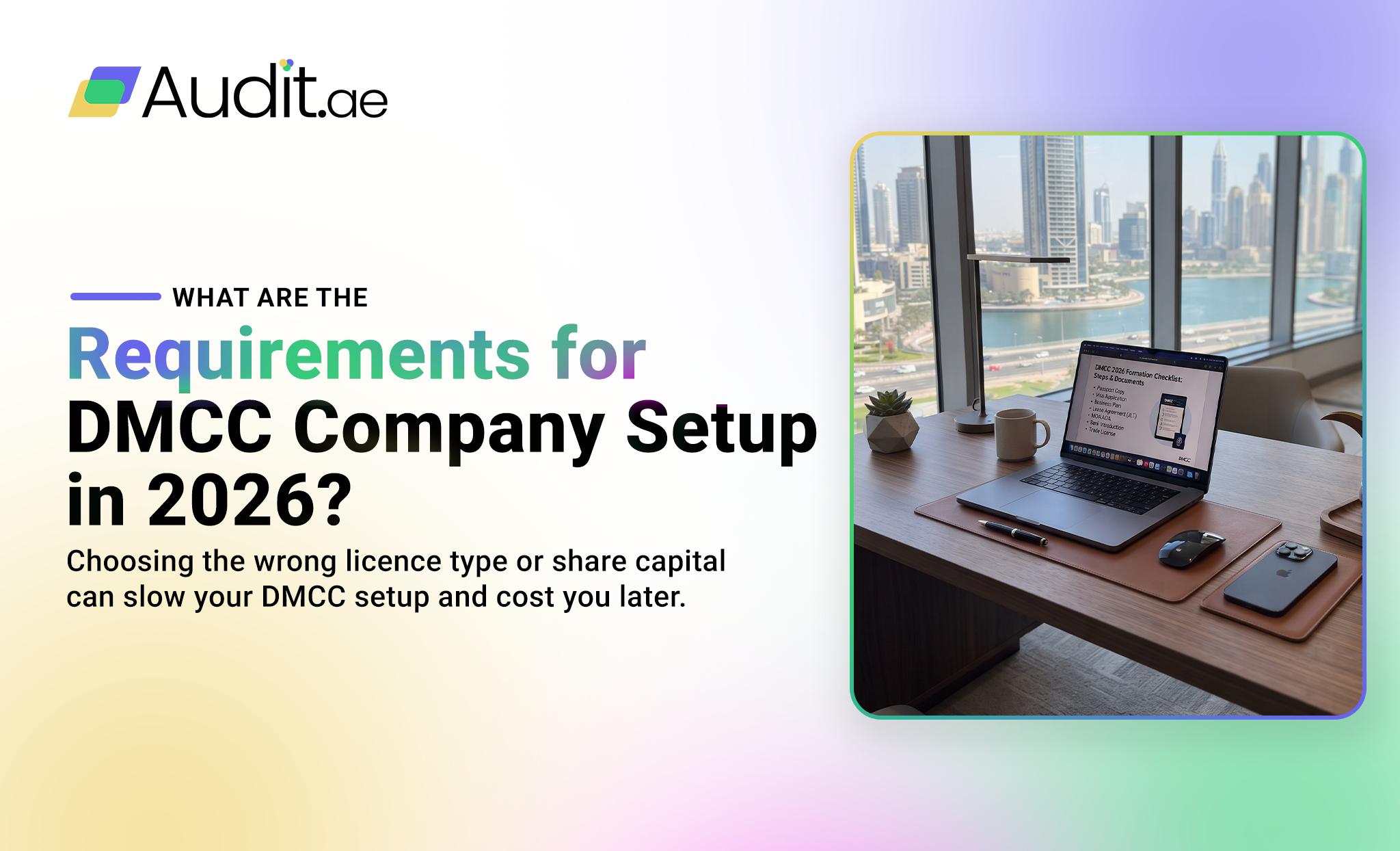What Are the Requirements for DMCC Company Setup in 2026?