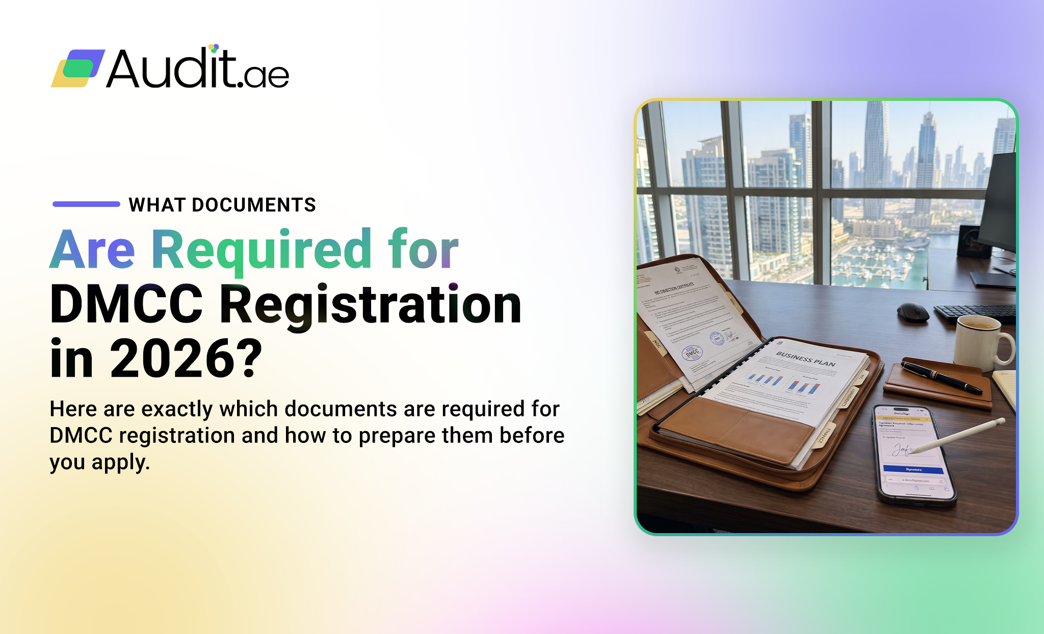 What Documents Are Required for DMCC Registration in 2026?